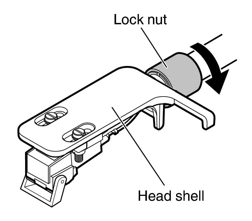 Remove Head shell DP500BT